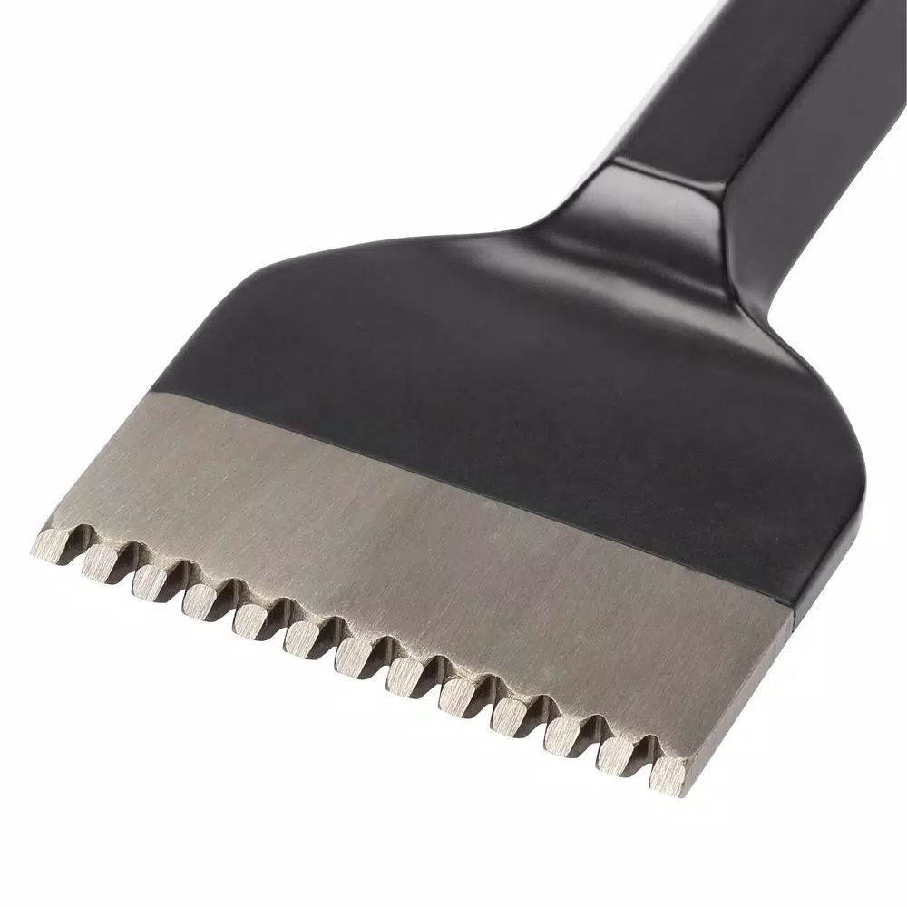 Kraft Tool Co. 2-3/4 in. Toothed Stone Masons Chisel, Tempered Forged Tool Steel
