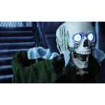 Haunted Hill Farm 5 ft. Animatronic Headless Man Halloween Prop with Talking Skull thumbnail 5