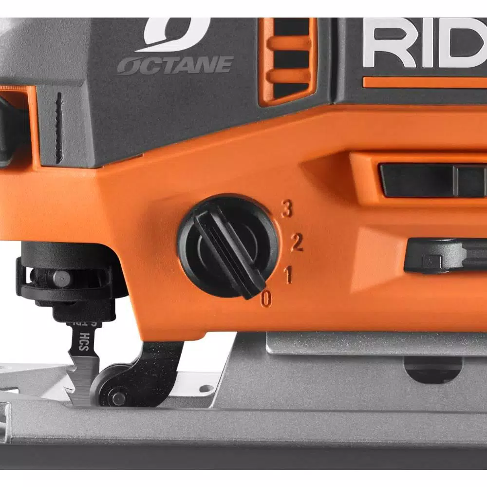 RIDGID 18V OCTANE Brushless Cordless Jig Saw Kit with 2.0 Ah Battery and Charger