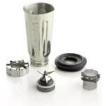 Omega BL360S 1 HP 2-Speed Blender with 32 oz. Stainless Steel Jar, Silver thumbnail 3