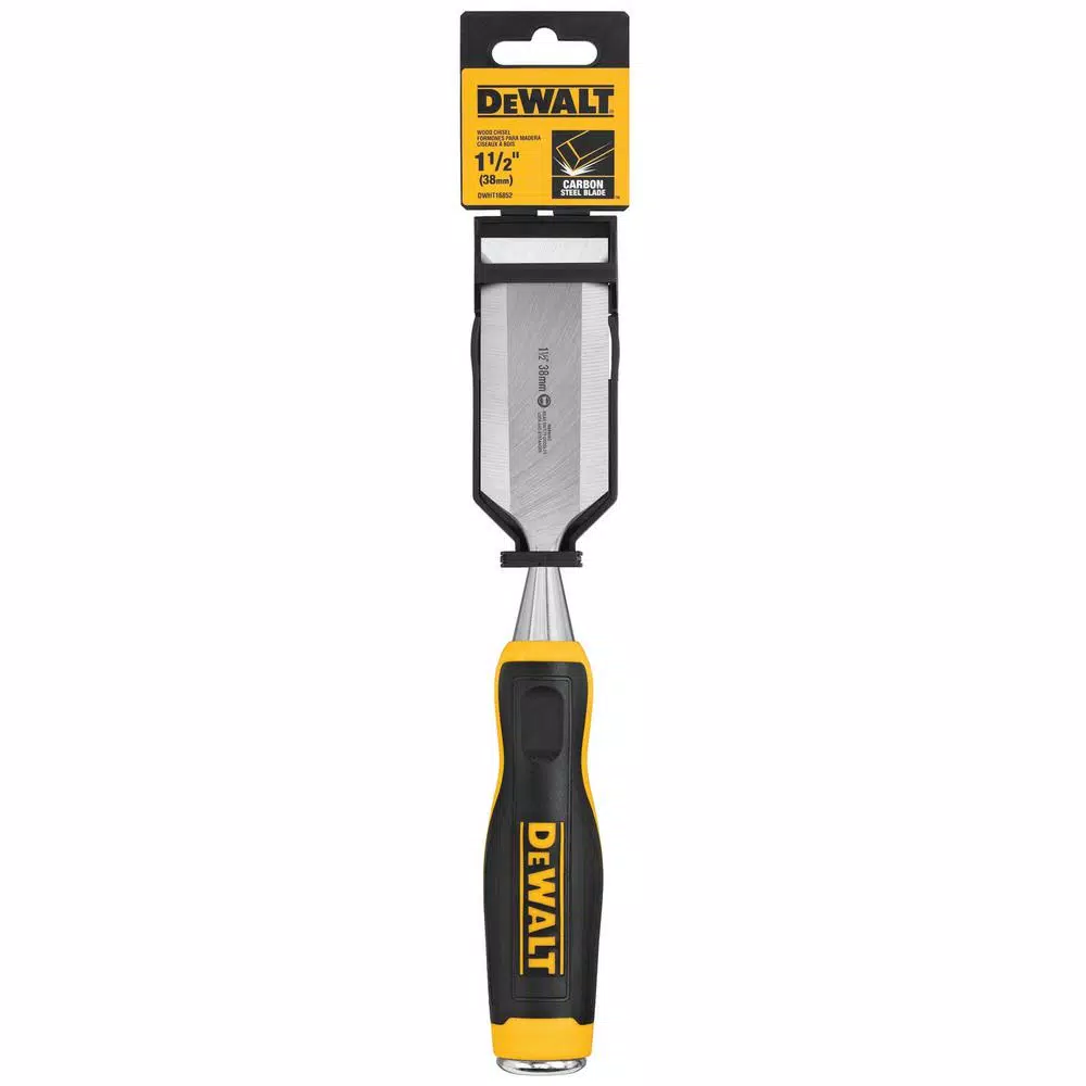 DEWALT 1-1/2 in. Wood Chisel, Carbon Steel Straight Chisel