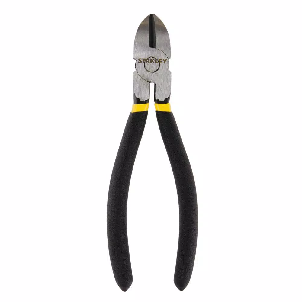 Stanley 3-Piece Plier Set, 6 in. Slip Joint, Long Nose, and Diagonal Pliers