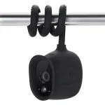 Wasserstein Versatile Twist Mount for Arlo HD Camera, Flexible Silicone Gooseneck Mount, Black thumbnail 1