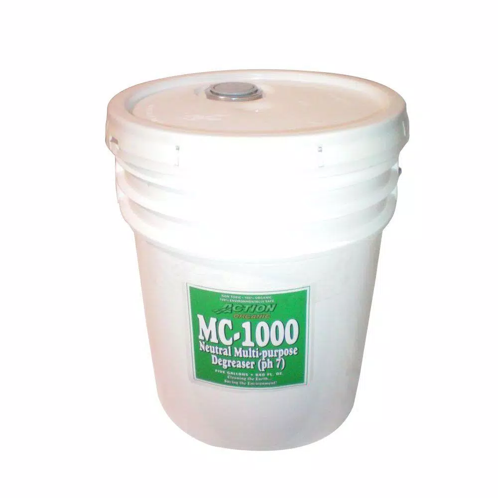 ACTION ORGANIC MC-1000 Organic Neutral All-Purpose Cleaner & Degreaser, 5 Gallon