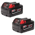 Milwaukee M18 REDLITHIUM XC 3.0 Ah 18V Lithium-Ion Battery Pack (2-Pack) thumbnail 1