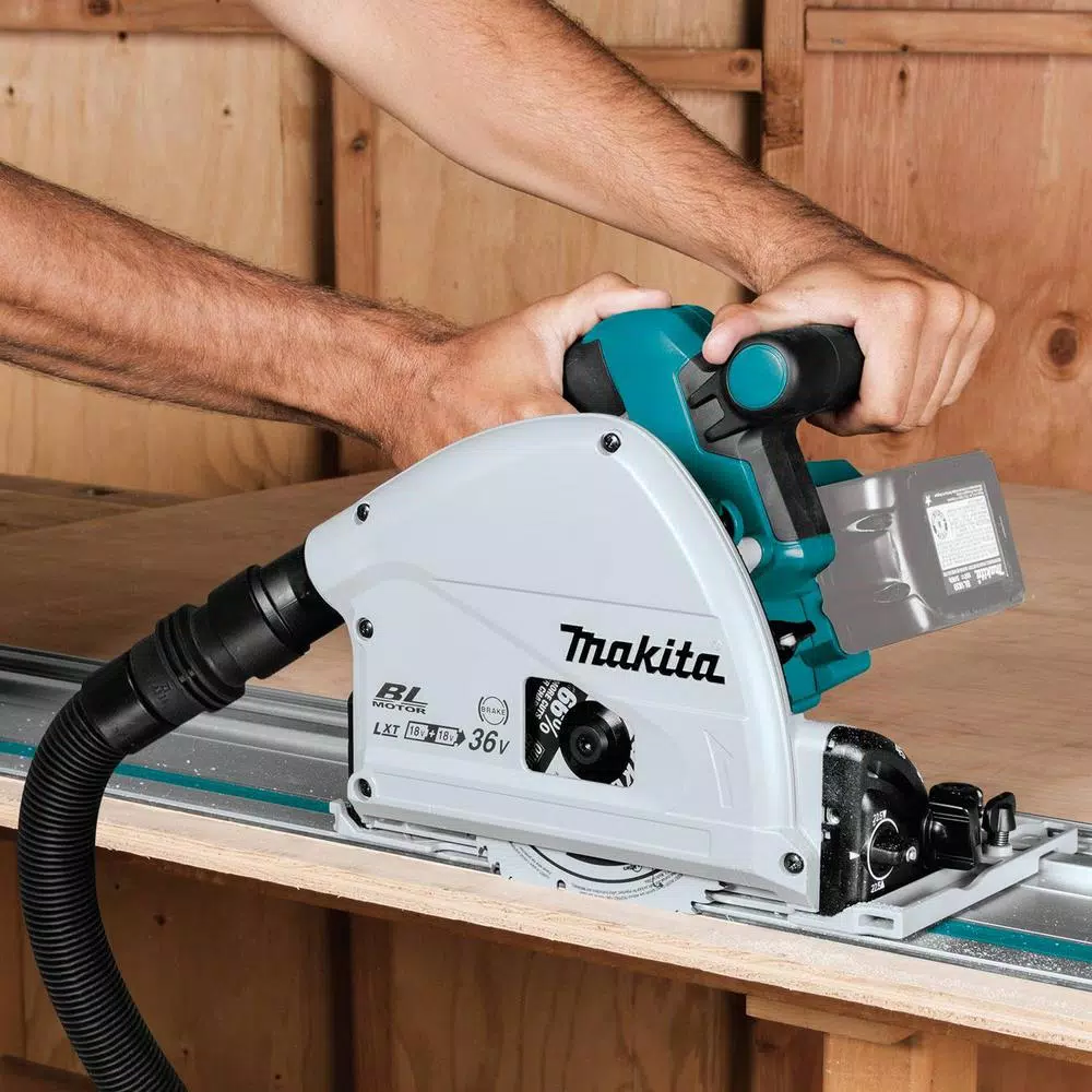 Makita 18V X2 LXT Brushless 6-1/2 in. Plunge Circular Saw with AWS (Tool Only)
