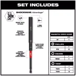 Milwaukee SHOCKWAVE Impact Duty Magnetic Drive Guide Set, 7-Piece thumbnail 2
