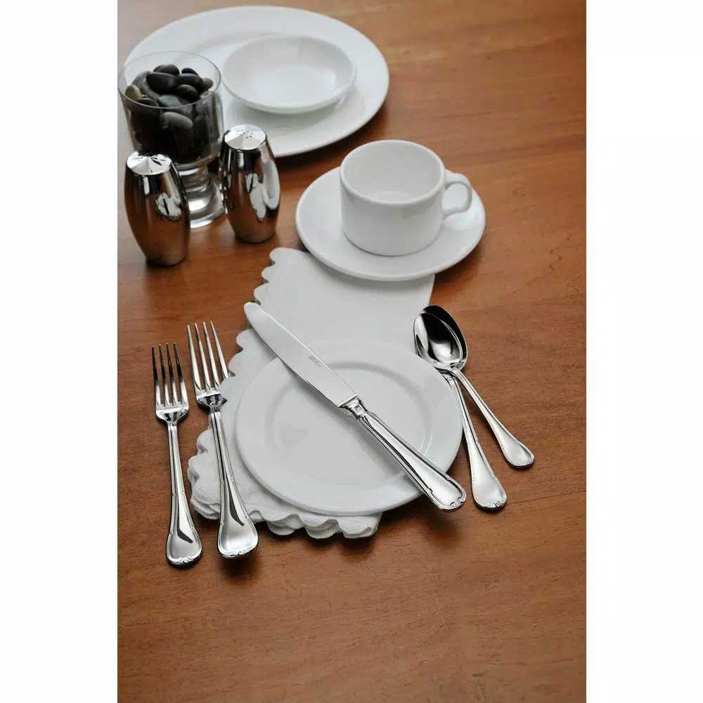 Oneida Titian 18/0 Stainless Steel Round Bowl Soup Spoons, Set of 12