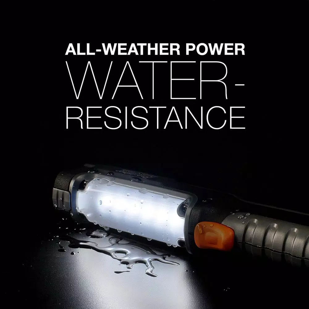 Energizer Hard Case Professional LED Work Light, 550 Lumens, AA Battery Powered