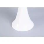 Uniquewise 39 in. White Modern Fiberglass Tall Floor Vase - Unique Oval Design thumbnail 4