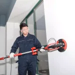 ALEKO 750W Industrial Drywall Sander with Telescopic Handle, Adjustable Speed & LED Light thumbnail 4