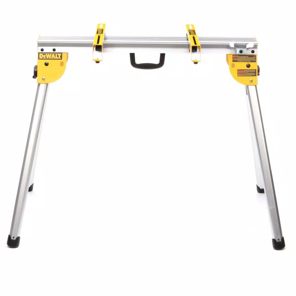 DEWALT 12 in. 15 Amp Corded Single Bevel Compound Miter Saw with Heavy-Duty Work Stand