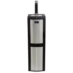 Vitapur Bottom Loading Water Cooler Dispenser with Kettle Feature, Hot/Room/Cold, Stainless Steel & Black thumbnail 1