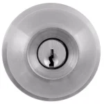 Universal Hardware Commercial Grade 2 Satin Chrome Keyed Entry Door Knob, 2-1/8 in. thumbnail 4