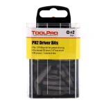 ToolPro 50-Piece #2 Phillips Bit Tips in Interlocking Storage Box thumbnail 3