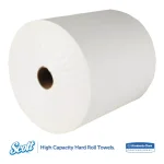 Scott Essential Hard Roll Paper Towels, 8 x 400 ft, 1.5 in Core, White (12 Rolls per Carton) thumbnail 3
