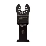 Milwaukee 1-3/8 in. High Carbon Steel Universal Fit Wood Cutting Oscillating Multi-Tool Blade thumbnail 1