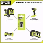 RYOBI A10BH01 Bit Holder Attachment for ONE+ HP Compact Brushless Drills and Drivers thumbnail 4