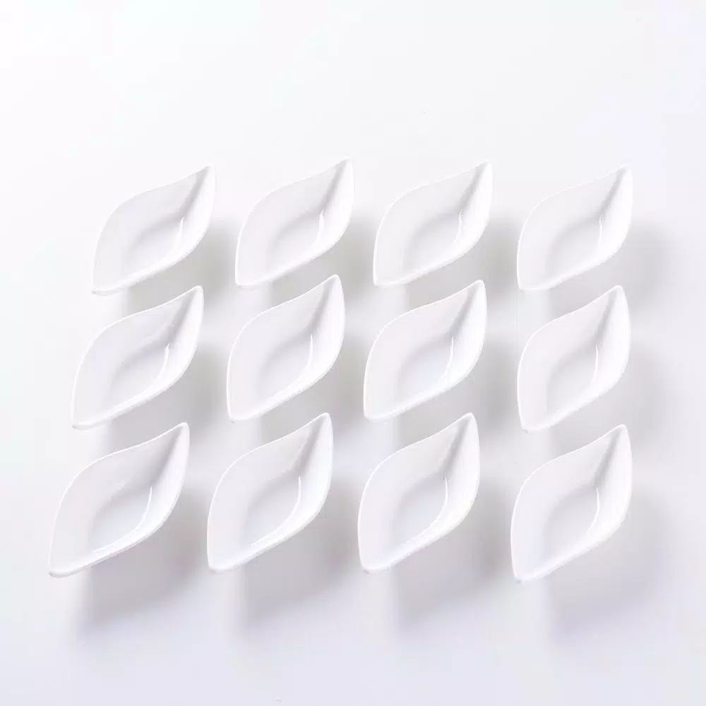 MALACASA 4.75-Inch White Porcelain Ramekins Set of 12 - Versatile Ceramic Souffle and Dipping Dishes