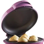 Brentwood Appliances TS-252 Mini Cupcake Maker, 7-Slot Nonstick Specialty Maker, Pink thumbnail 5