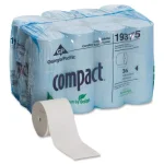 Georgia-Pacific Compact White Coreless 2-Ply Bathroom Tissue, 1000 Sheets per Roll thumbnail 2
