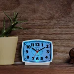 Equity by La Crosse 3 in. Analog Electric Alarm Clock with Backlight, White thumbnail 9