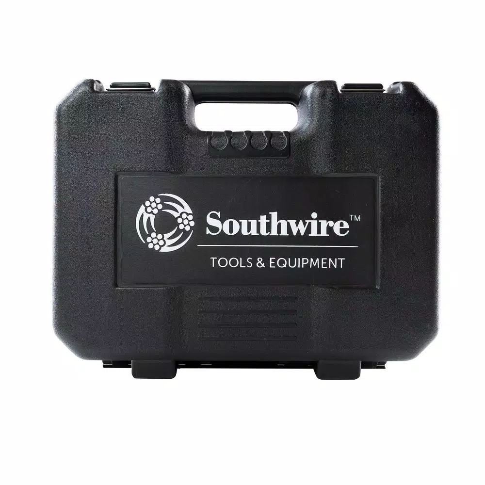 Southwire Max Punch XD Knockout Punch Set, 19-Piece Stainless Steel Rated Dies, 1/2 in. to 2 in.