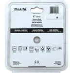 Makita 5 in. Turbo Rim Diamond Blade for Concrete, Brick, and Block thumbnail 3