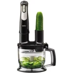 Braun 6-Cup Food Processor Attachment for MultiQuick Hand Blenders, Black thumbnail 3