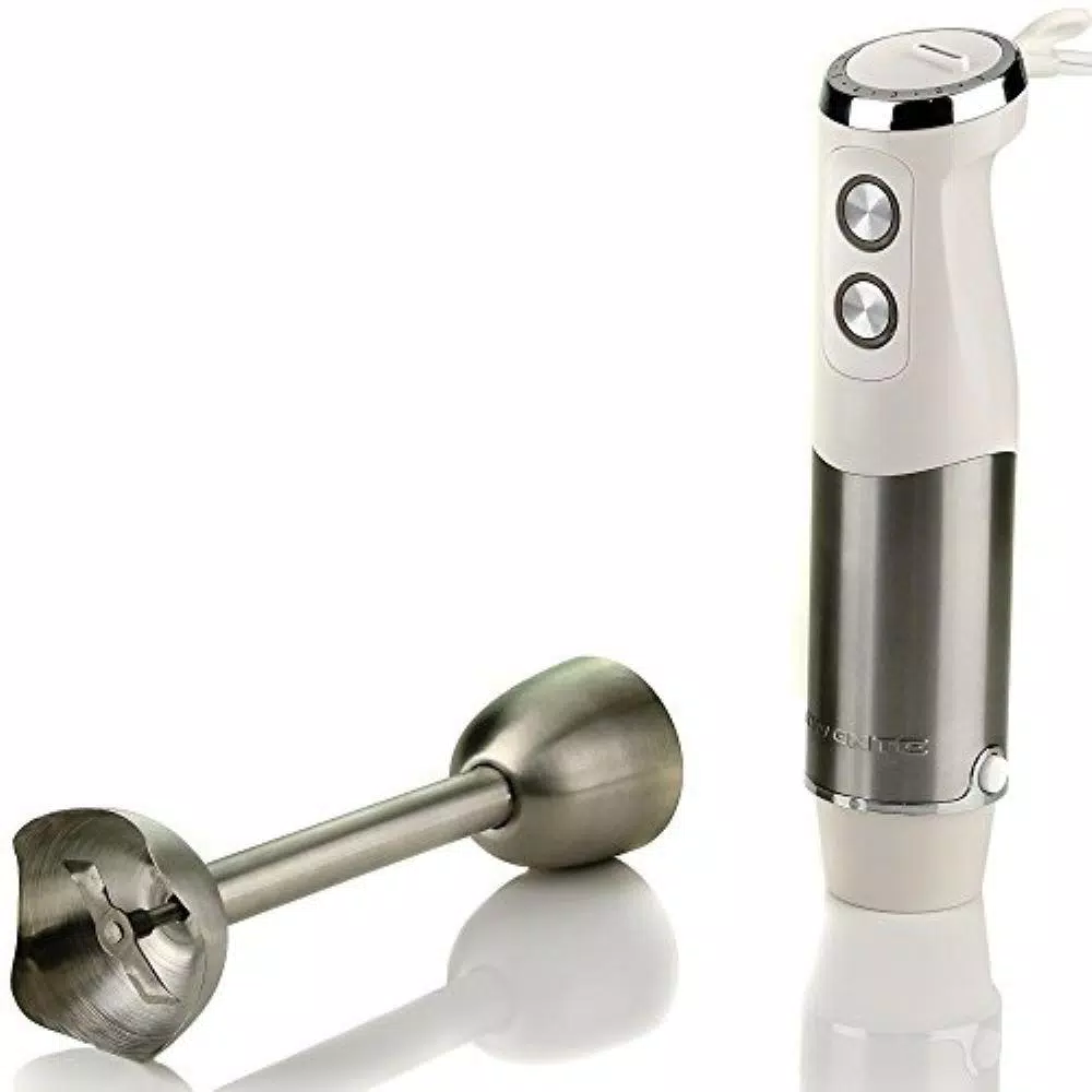 Ovente HS680 500W Immersion Blender, 6-Speed Handheld Mixer with Stainless Steel Blades