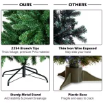 Costway 7.5 ft. Unlit Douglas Fir Artificial Christmas Tree with 2254 Tips thumbnail 6