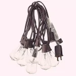 ALEKO's 25 ft. Traditional Patio String Cafe Lights, 25 Warm White Incandescent Bulbs, Indoor/Outdoor Weatherproof thumbnail 9
