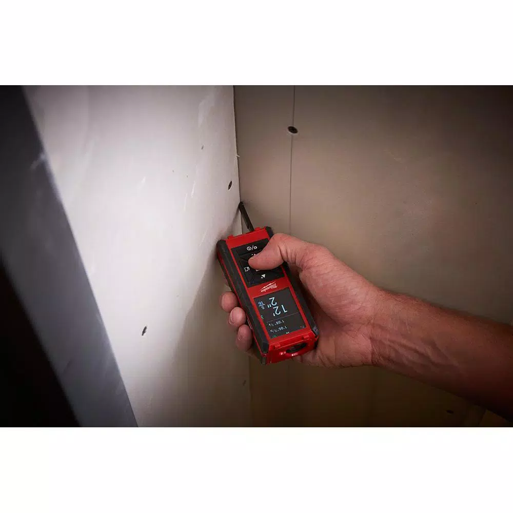Milwaukee Tool 330 ft. Laser Distance Meter with Digital Auto-Level