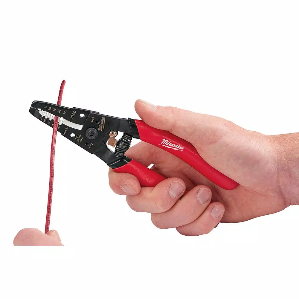 Milwaukee 2-Piece Electrician Tool Set: 6-in-1 Combination Pliers & Wire Strippers
