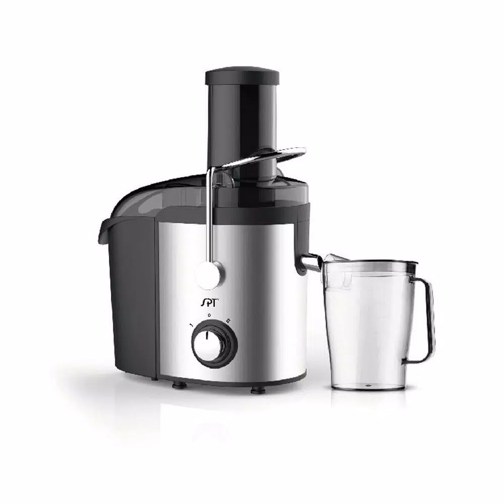 SPT Professional 800W Stainless Steel and Die-Cast Aluminum Juice Extractor