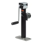 CURT Pipe-Mount Swivel Trailer Jack with Side Handle, 5,000 lbs. Capacity, 10 in. Travel thumbnail 2