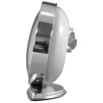 Equity by La Crosse 5.50 in. Round Chrome Wind-Up Bell Alarm Clock with Luminous Hands thumbnail 5