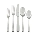 J.A. HENCKELS INTERNATIONAL Henckels International Lani 65-Piece 18/10 Stainless Steel Flatware Set, Service for 12 thumbnail 3