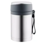 BergHOFF Essentials 28.8 oz Stainless Steel Double Walled Food Container with Carry Strap thumbnail 1