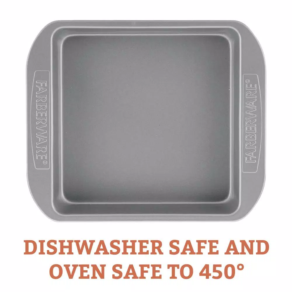 Unbranded Farberware 2-Piece Nonstick 12-Cup Muffin Pan Bakeware Set, Gray