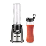 Kalorik Personal Blender, 400-Watt Single Speed Stainless Steel Blender with 2 Tritan 20 oz. Bottles thumbnail 1