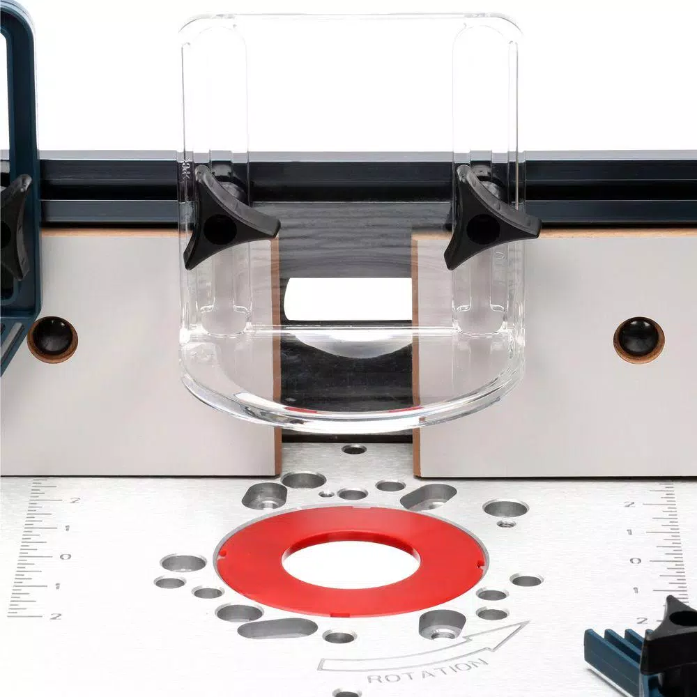 Bosch 27 in. x 18 in. Aluminum Top Benchtop Router Table with 2-1/2 in. Vacuum Port