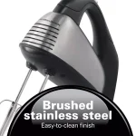 Hamilton Beach 6-Speed Hand Mixer with Brushed Stainless Steel Housing thumbnail 5