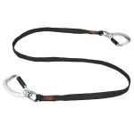 Ergodyne Squids 3139 Tool Lanyard with 40 lb. Capacity Black Dual Double-Locking Carabiner and Swivel thumbnail 1