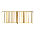 Unbranded North States Extra-Wide Wood Swing Gate for Doorways, 60 to 103 in. thumbnail 1