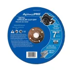 Avanti Pro 7 in. Metal Cut-Off Disc with 5/8 in. Diamond Knock-Out thumbnail 1