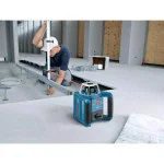 Bosch 1000 ft. Self-Leveling Rotary Laser Level Kit with Layout Beam & Remote Control thumbnail 7