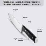 Calphalon Classic 12-Piece Self-Sharpening Cutlery Knife and Block Set with SharpIN Technology thumbnail 3