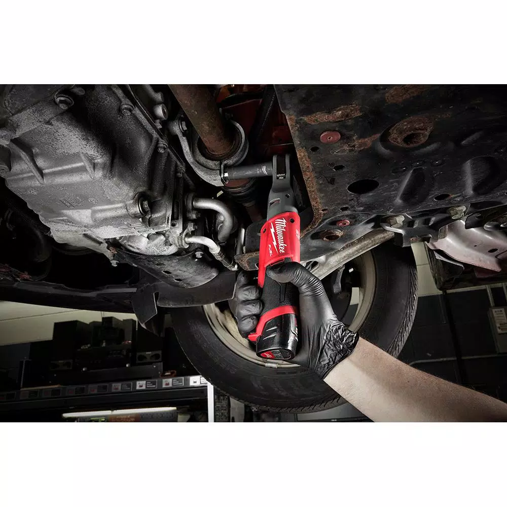 Milwaukee M12 FUEL 12V Cordless 3/8 in. Ratchet, Impact, and Inflator Combo Kit (Tool-Only)