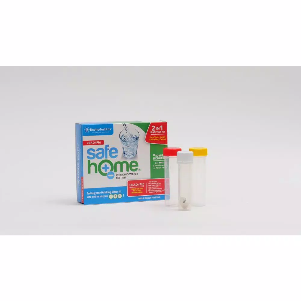 Safe Home Lead Drinking Water Test Kit - Lab Tested Results
